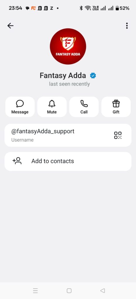 Fantasy Adda customer care