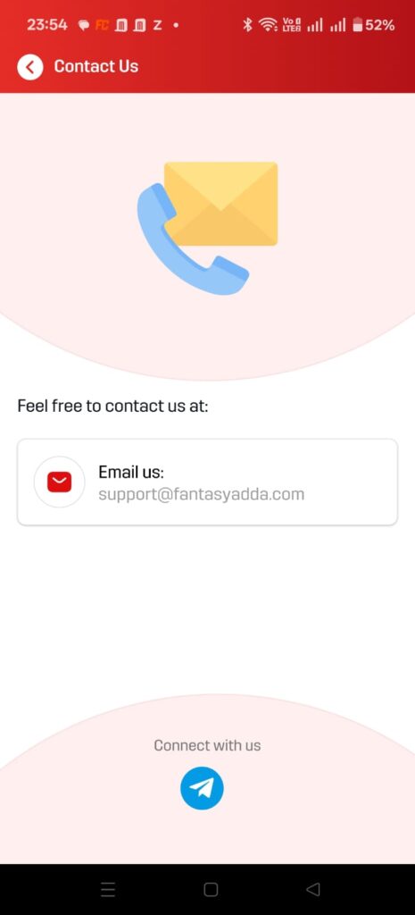 Fantasy Adda email