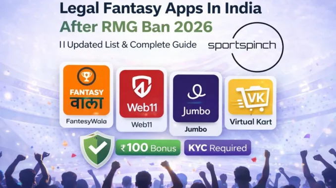 Legal Fantasy Apps After RMG Ban 2026