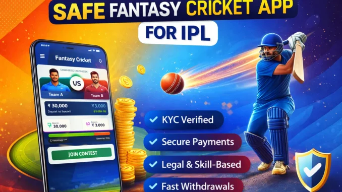 fantasy cricket apps IPL 2026