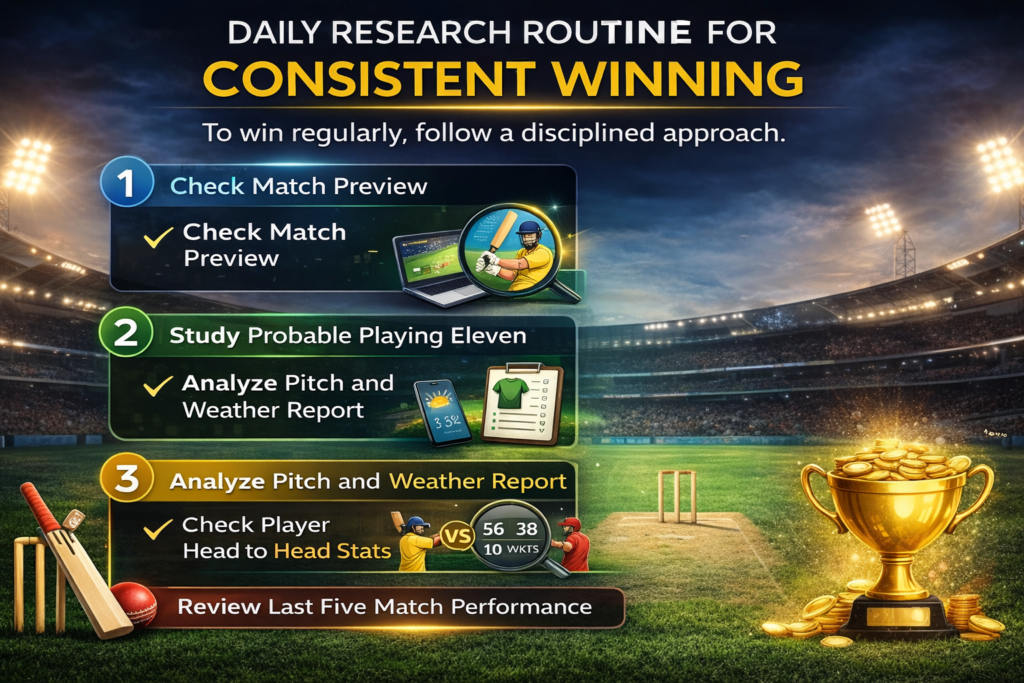 Importance of Pitch Report and Toss