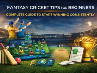 Fantasy Cricket Tips for Beginners Complete Guide