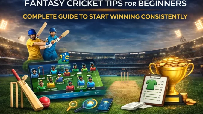 Fantasy Cricket Tips for Beginners Complete Guide
