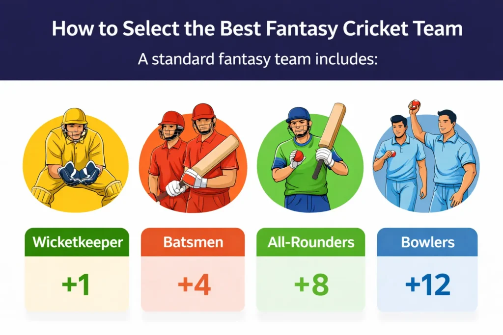 How to Select the Best Fantasy Cricket Team