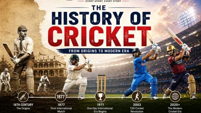 History of Cricket