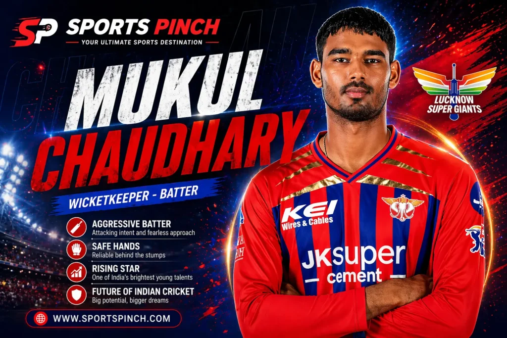 Mukul Chaudhary Biography, Age, Height, IPL Team, Stats & Career