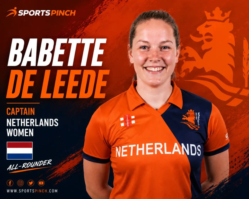 Babette de Leede Netherlands Women Captain
