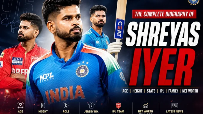 Shreyas Iyer Biography