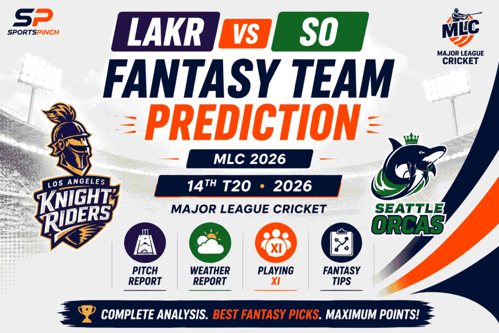 LAKR vs SO Head to Head Record Los Angeles Knight Riders vs Seattle Orcas T20I Record