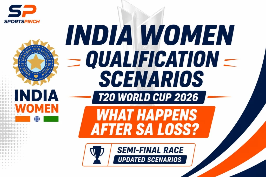 India Women Qualification Scenarios T20 World Cup 2026 — What Happens After SA Lo
