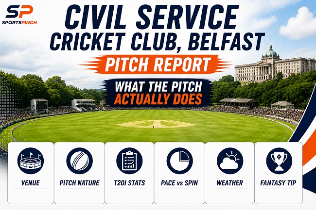 Civil Service Cricket Club Belfast Pitch Report – What the Pitch Actually Does