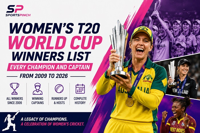 Women's T20 World Cup Winners List 2009–2026 with every champion and winning captain