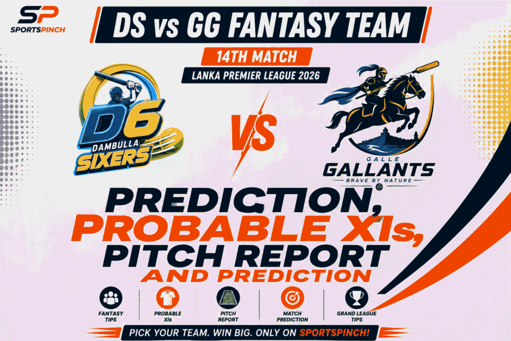 DS vs GG Head to Head Record Dambulla Sixers vs Galle Gallants T20 Record