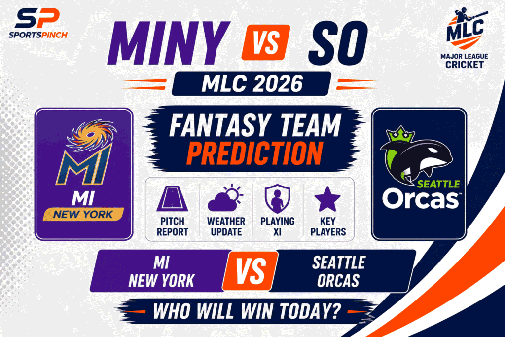 MINY vs SO Head to Head Record MI New York vs Seattle Orcas T20I Record