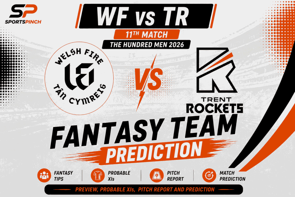 WF vs TR Head to Head Record Welsh Fire vs Trent Rockets The Hundred Men Record