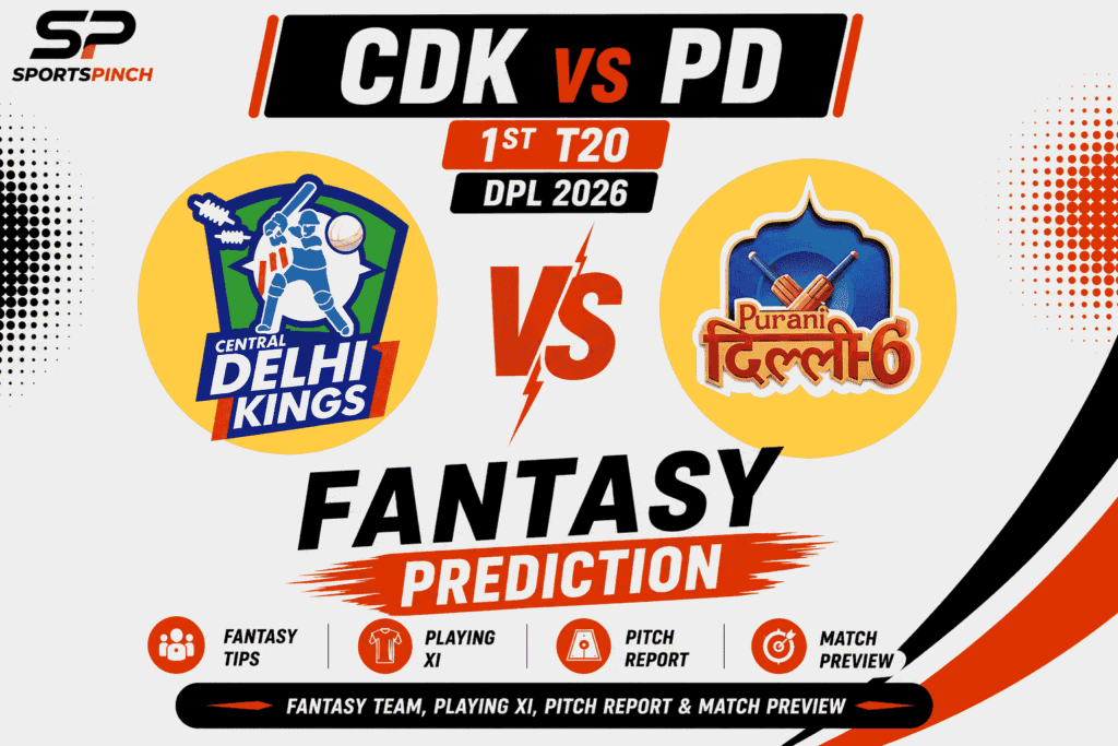CDK vs PD Head to Head Record Central Delhi Kings vs Purani Dilli 6 T20 Record