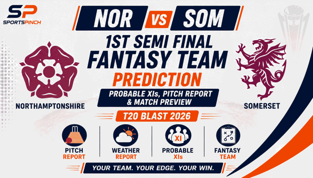NOR vs SOM Head to Head Record Northamptonshire vs Somerset T20 Record
