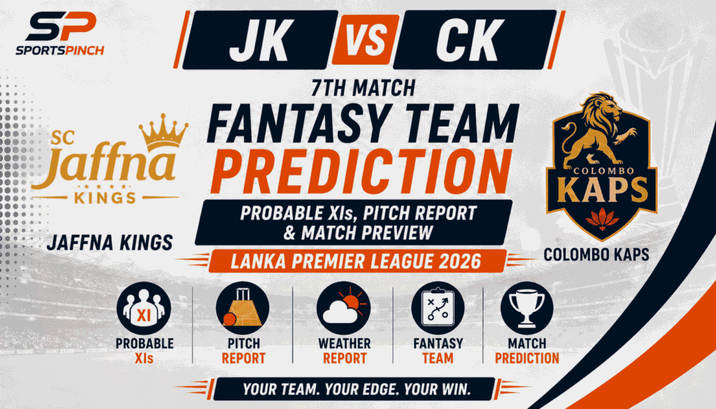 JK vs CK Head to Head Record Jaffna Kings vs Colombo Kaps T20 Record