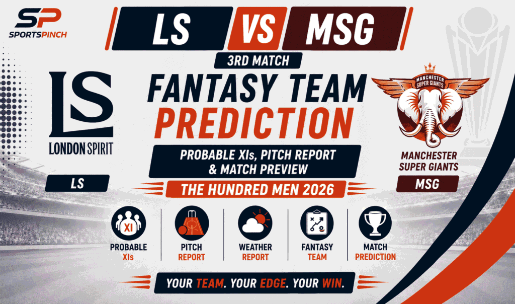 LS vs MSG Head to Head Record London Spirit vs Manchester Super Giants XI The Hundred Men Record