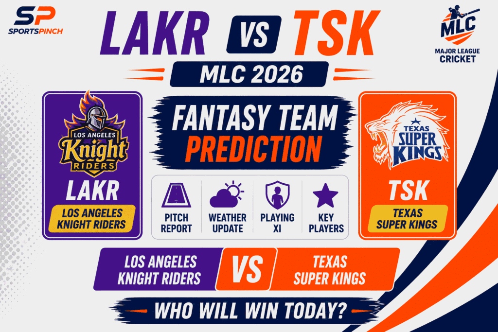 LAKR vs TSK Head to Head Record Los Angeles Knight Riders vs Texas Super Kings T20I Record