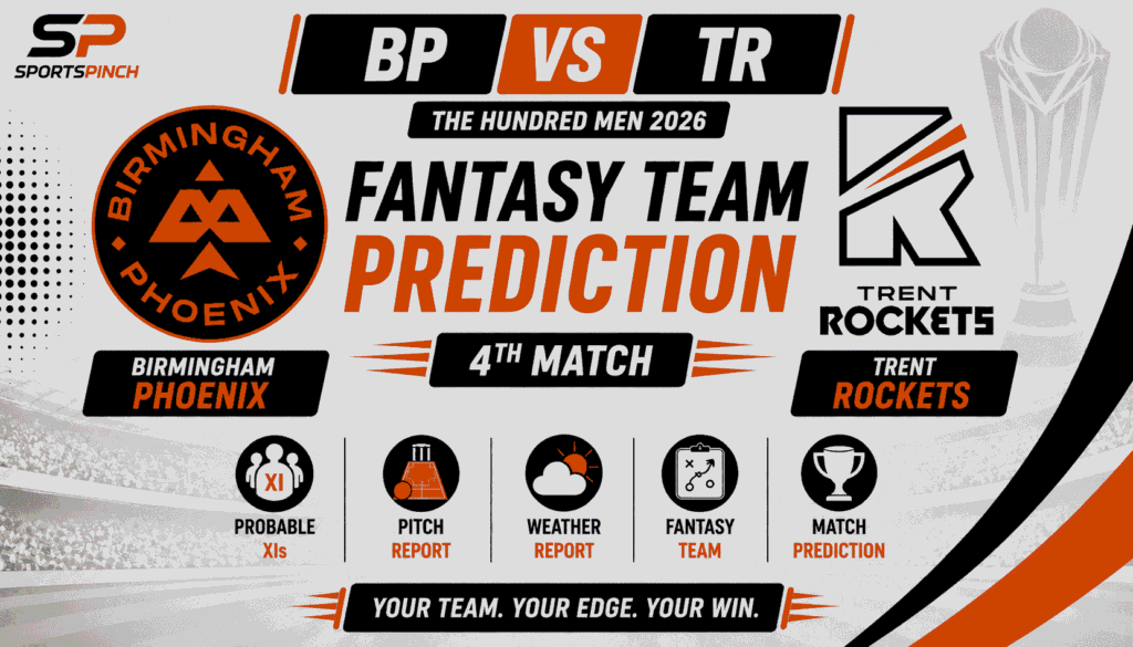 BP vs TR Head to Head Record Birmingham Phoenix vs Trent Rockets The Hundred Men Record