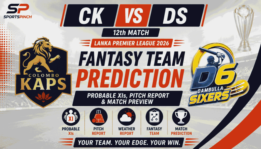CK vs DS Head to Head Record Colombo Kaps vs Dambulla Sixers T20 Record