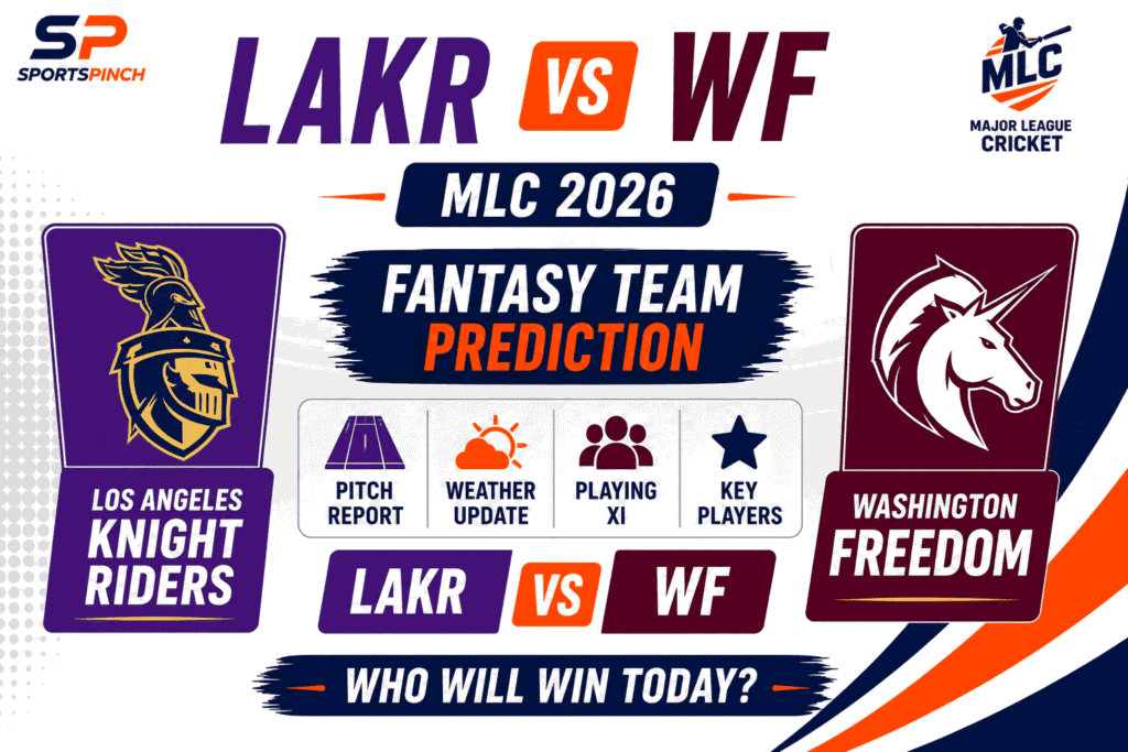 LAKR vs WF Head to Head Record Los Angeles Knight Riders vs Washington Freedom T20I Record