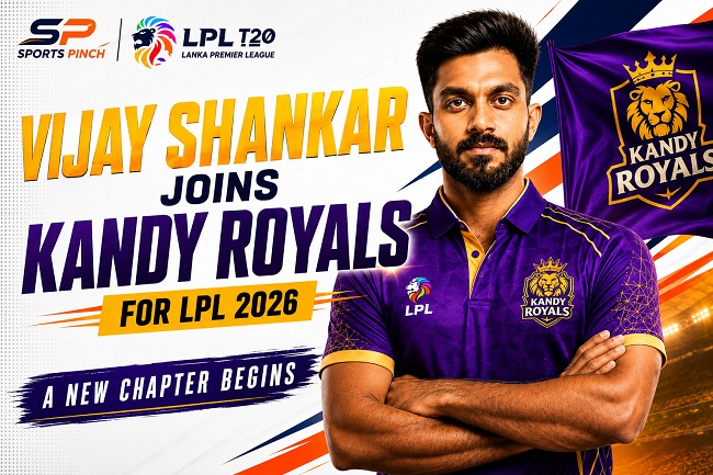 Vijay Shankar joins Kandy Royals for LPL 2026