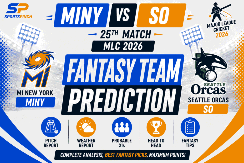 MINY vs SO Head to Head Record MI New York vs Seattle Orcas T20 Record