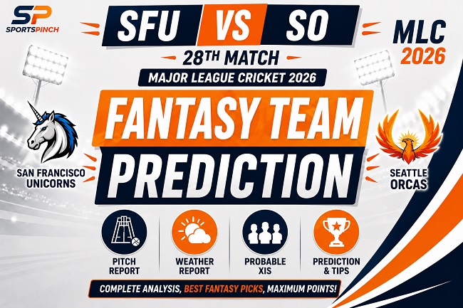 SFU vs SO Head to Head Record San Francisco Unicorns vs Seattle Orcas T20 Record