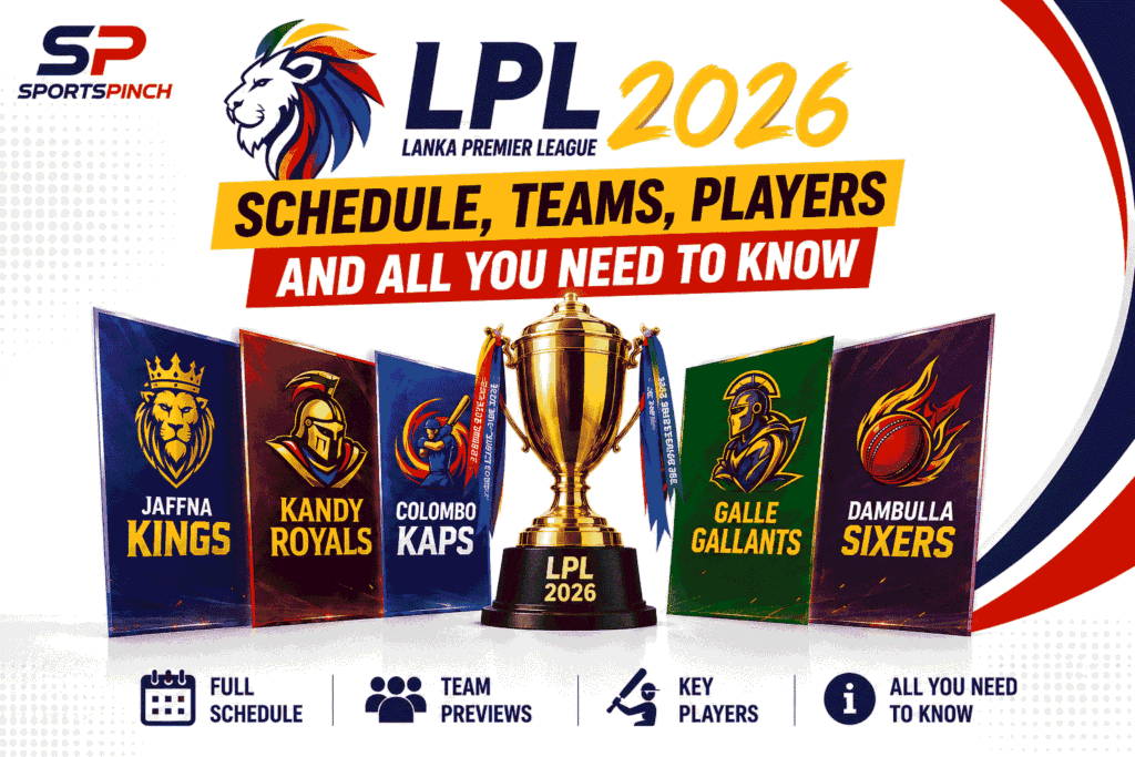 Lanka Premier League 2026 schedule, teams, players