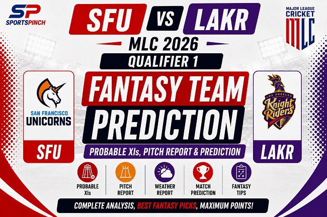 SFU vs LAKR Head to Head Record San Francisco Unicorns vs Los Angeles Knight Riders T20 Record