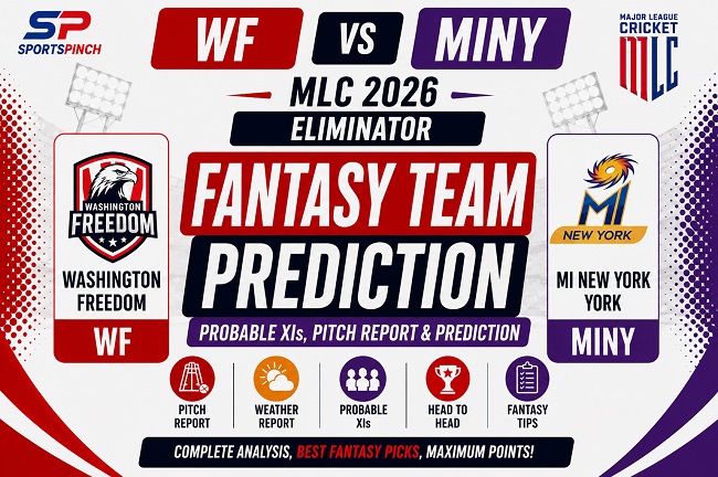 WF vs MINY Head to Head Record Washington Freedom vs MI New York T20 Record