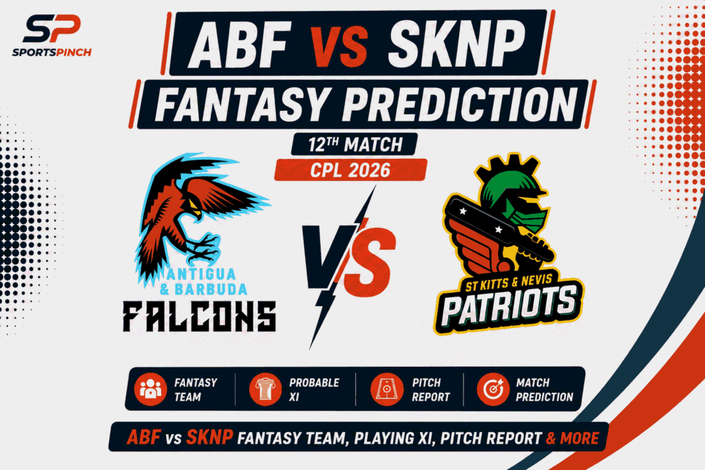 ABF vs SKNP Head to Head Record Antigua & Barbuda Falcons vs St Kitts & Nevis Patriots T20 Record