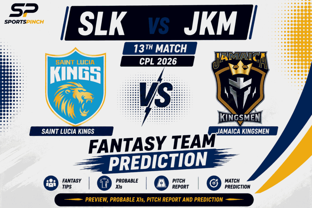 SLK vs JKM Head to Head Record St Lucia Kings vs Jamaica Kingsmen T20 Record