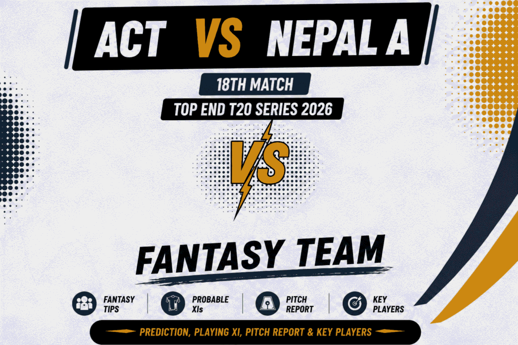 ACT vs Nepal A Head to Head Record Nepal A vs ACT Comets T20 Record