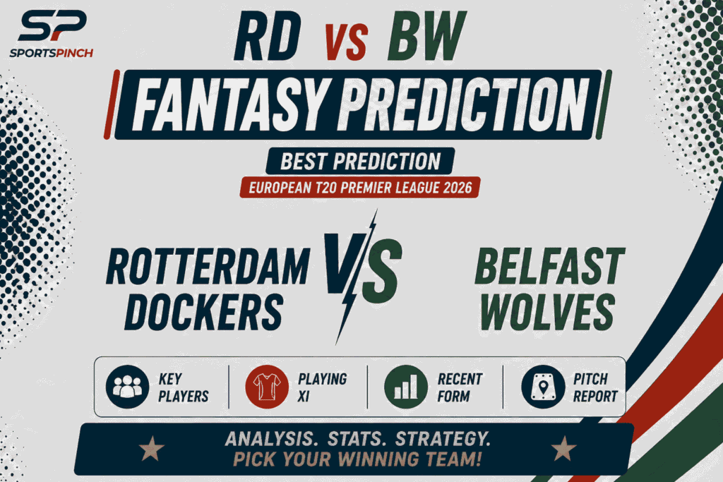 RD vs BW Head to Head Record Rotterdam Dockers vs Belfast Wolves T20 Record