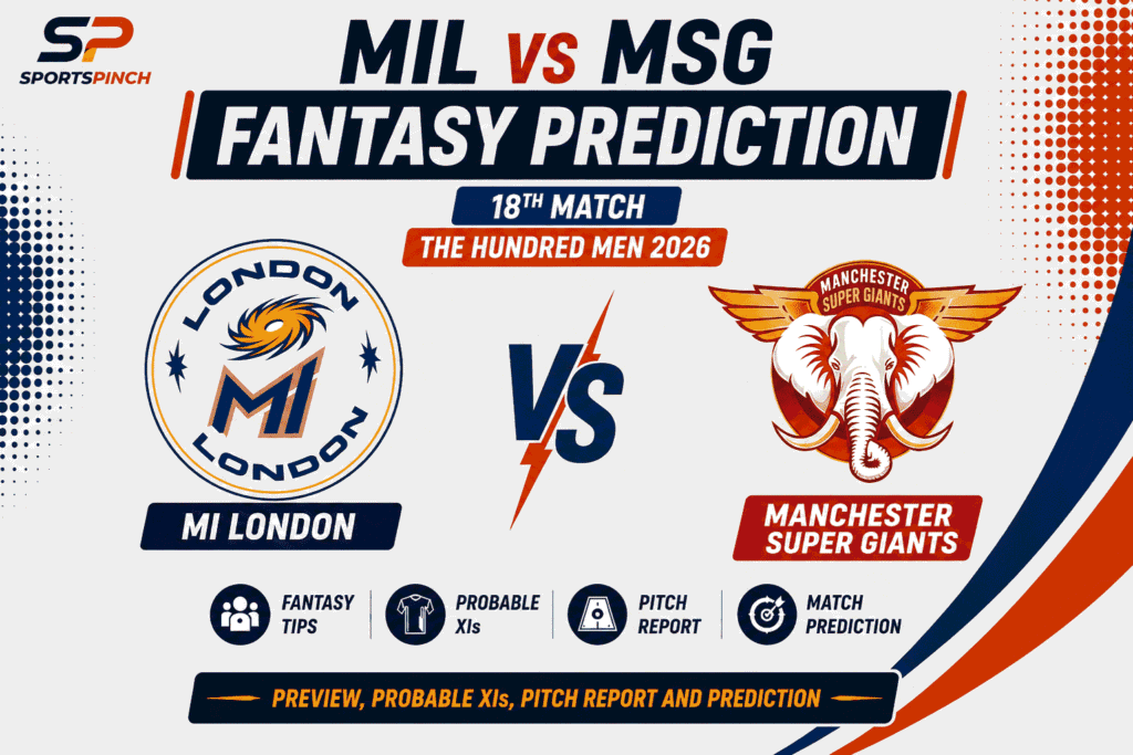 MIL vs MSG Head to Head Record MI London vs Manchester Super Giants The Hundred Men Record