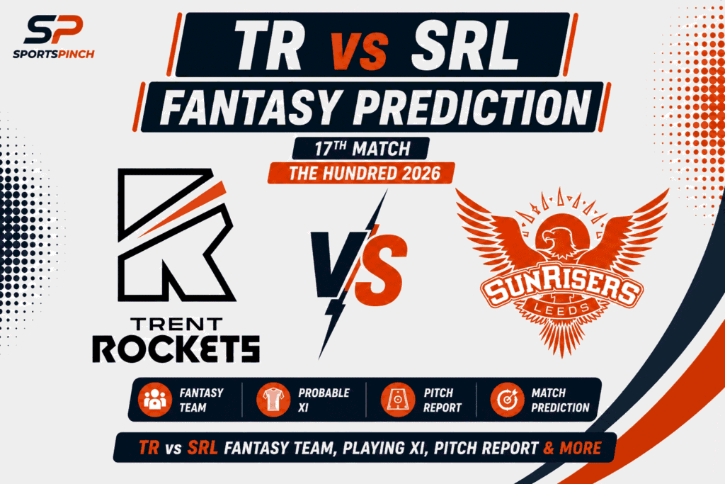 TR vs SRL Head to Head Record Trent Rockets vs Sunrisers Leeds The Hundred Men Record