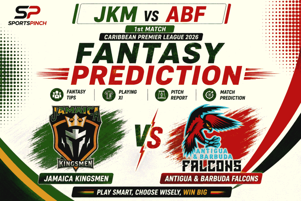 JKM vs ABF Head to Head Record Jamaica Kingsmen vs Antigua & Barbuda Falcon T20 Record