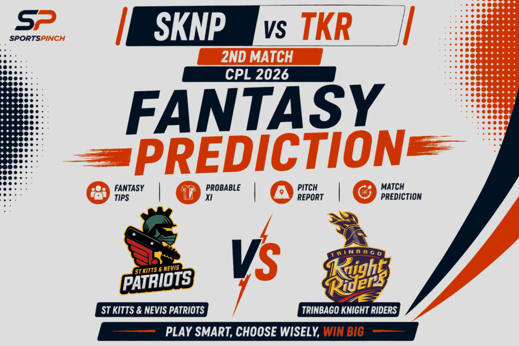 SKNP vs TKR Head to Head Record St Kitts & Nevis Patriots vs Trinbago Knight Riders T20 Record