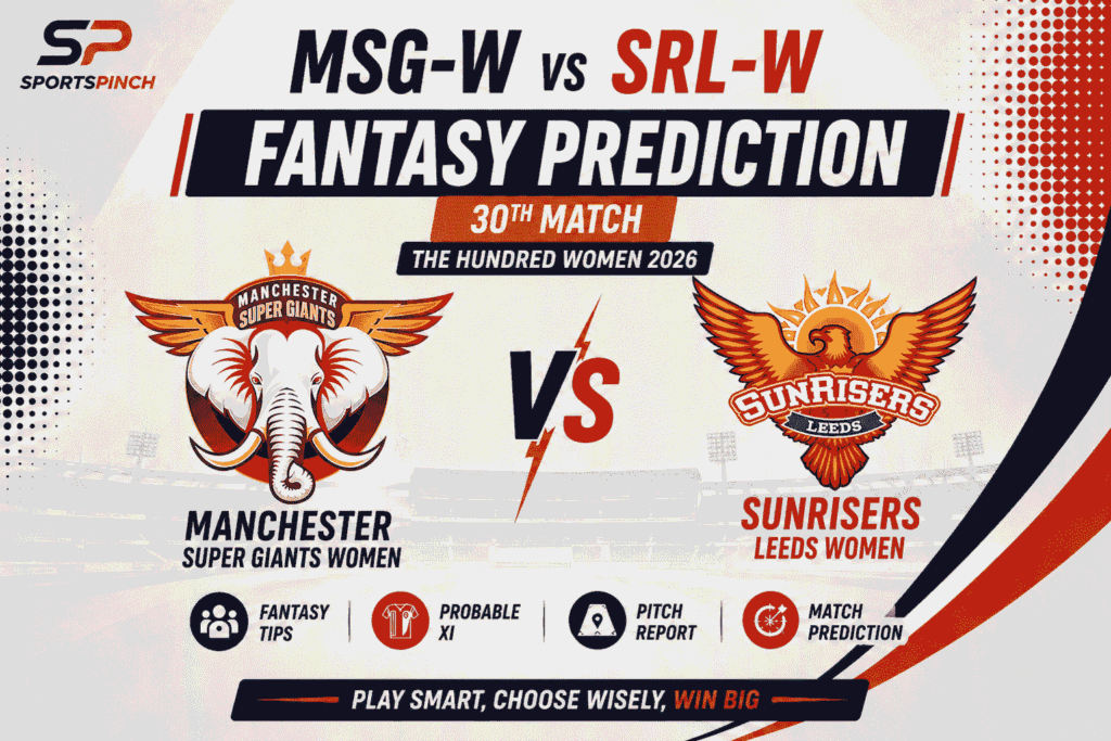 MSG-W vs SRL-W Head to Head Record Manchester Super Giants Women vs Sunrisers Leeds Women The Hundred Women Record