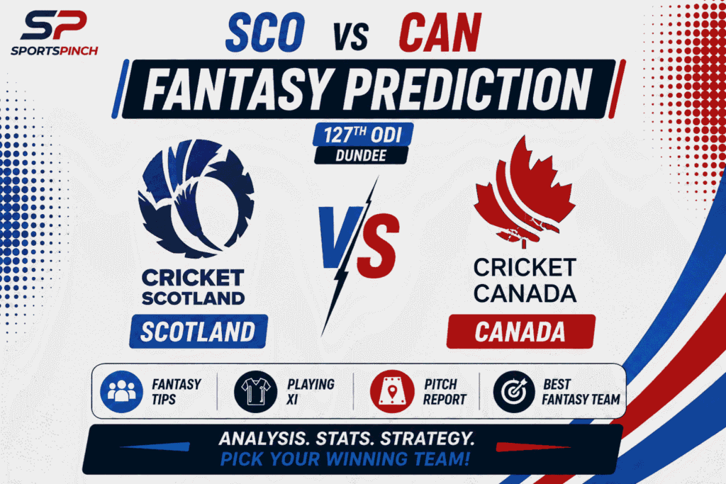SCO vs CAN Head to Head Record Scotland vs Canada ODI Record