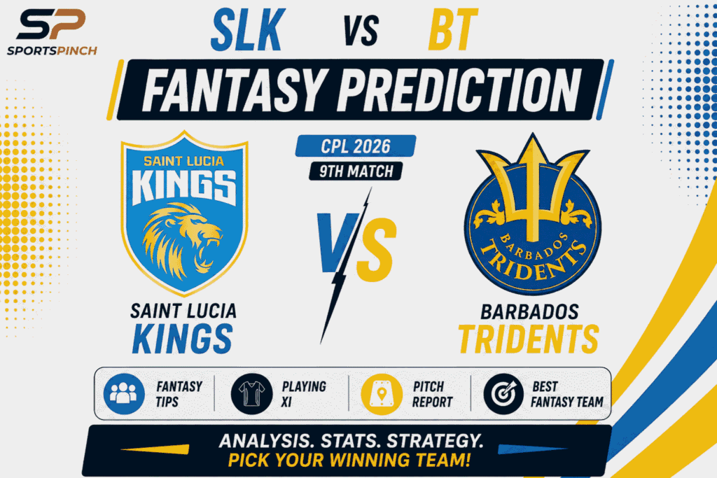 SLK vs BT Head to Head Record St Lucia Kings vs Barbados Tridents T20 Record
