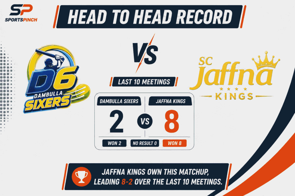 DS vs JK Head to Head Record