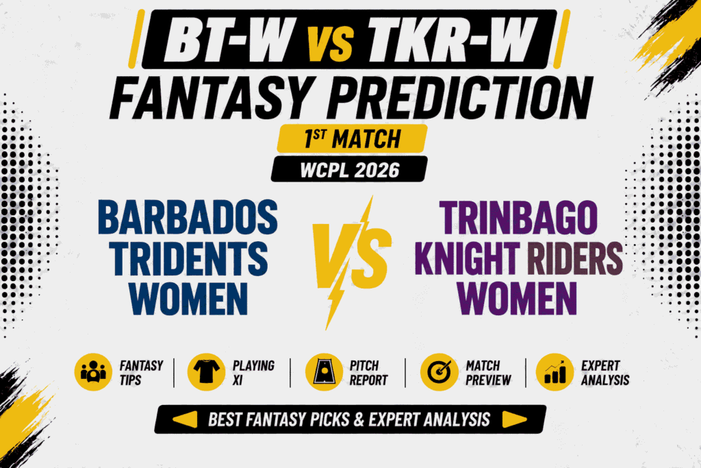 BT-W vs TKR-W Head to Head Record Barbados Tridents Women vs Trinbago Knight Riders Women T20 Record