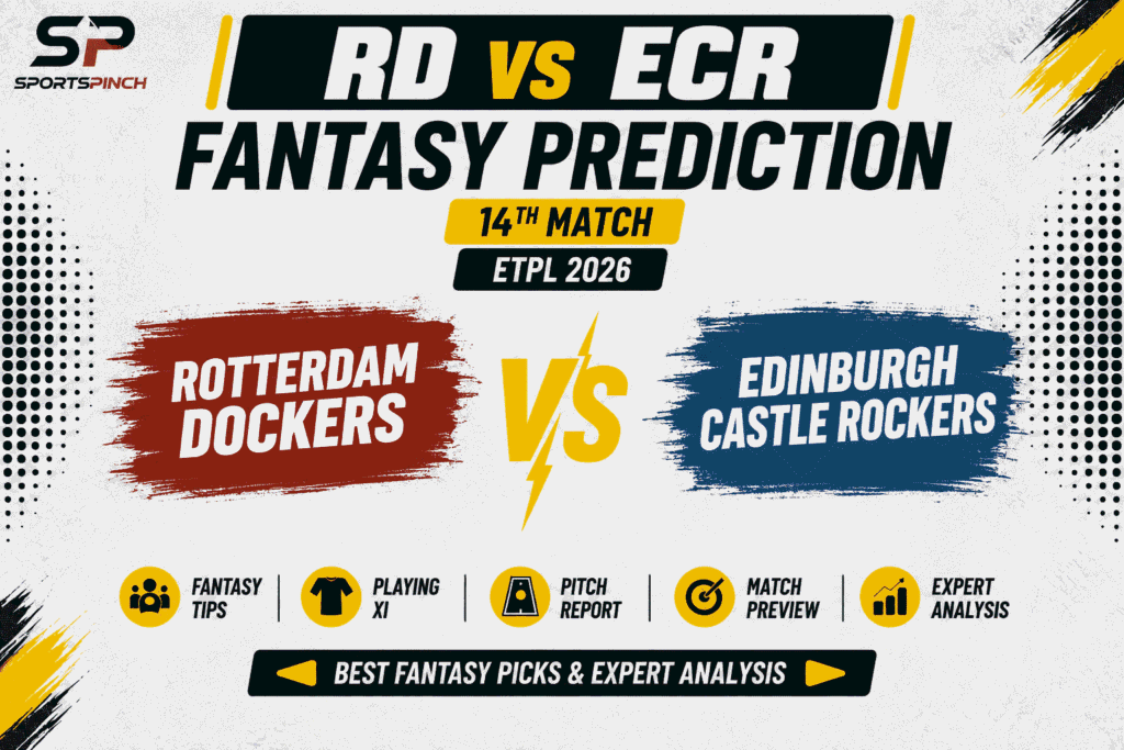 RD vs ECR Head to Head Record Rotterdam Dockers and Edinburgh Castle Rockers T20 Record