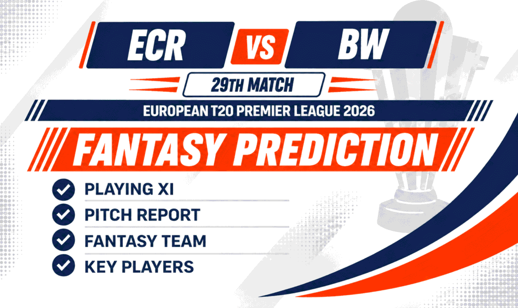 ECR vs BW Head to Head Record Edinburgh Castle Rockers vs Belfast Wolves T20 Record