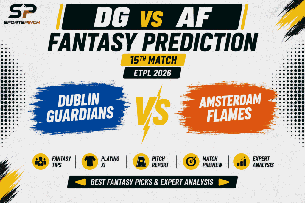 DG vs AF Head to Head Record Dublin Guardians vs Amsterdam Flames T20 Record