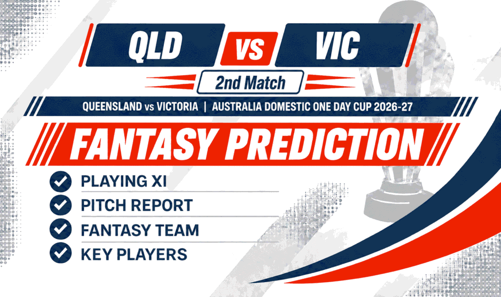 QLD vs VIC Head to Head Record Queensland vs Victoria T20 Record